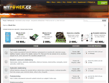 Tablet Screenshot of forum.mypower.cz
